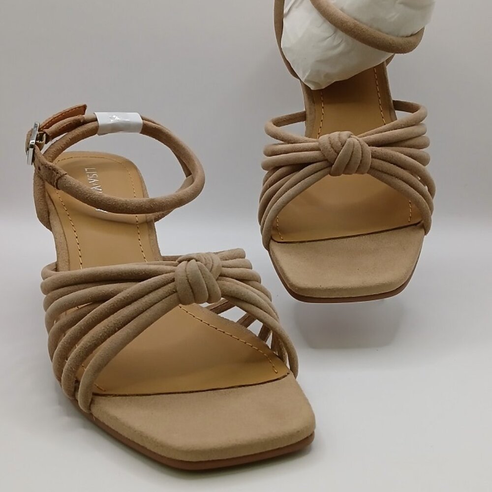 Lisa Vicky Zealous-V Ankle Strap Sandals - 6.5M